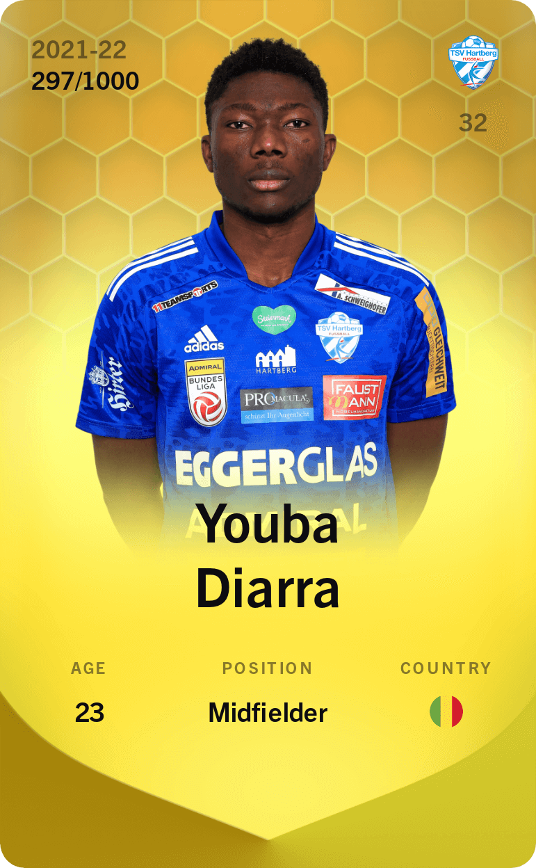 Youba Diarra 2021-22 • Limited 297/1000
