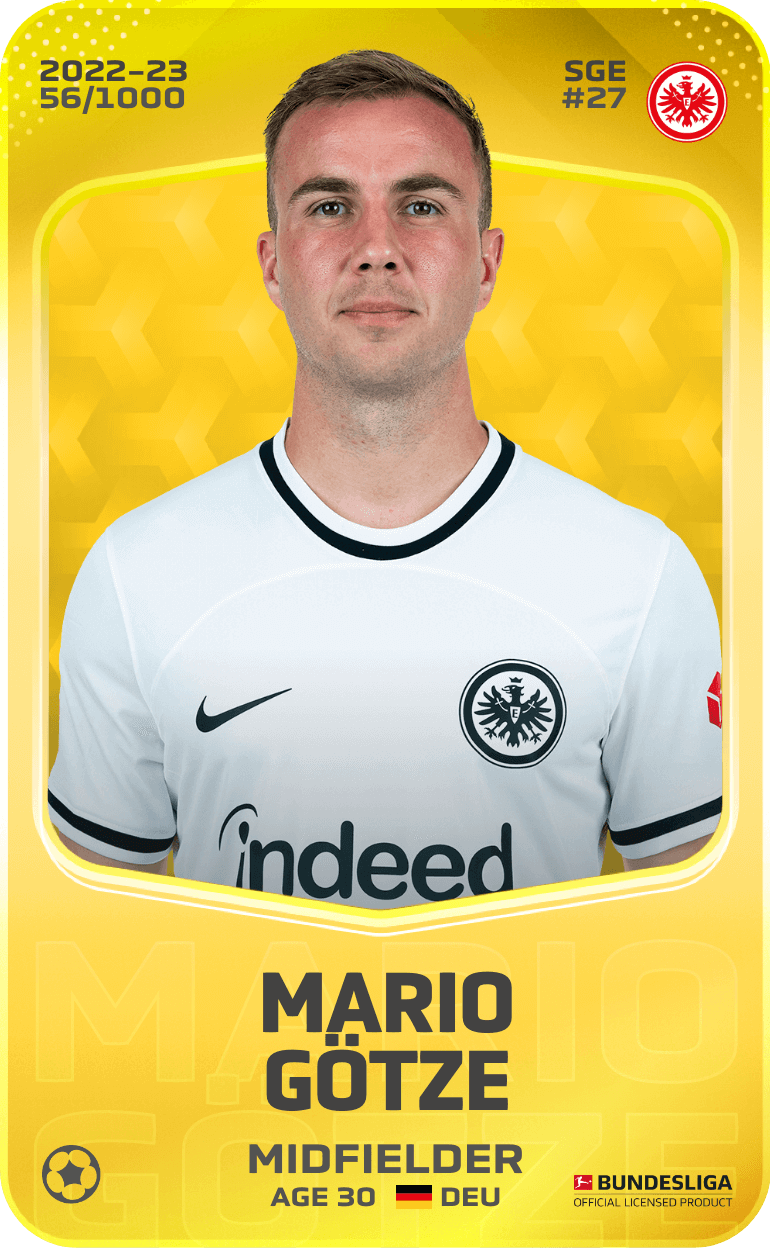 Mario Götze 2022-23 • Limited 56/1000