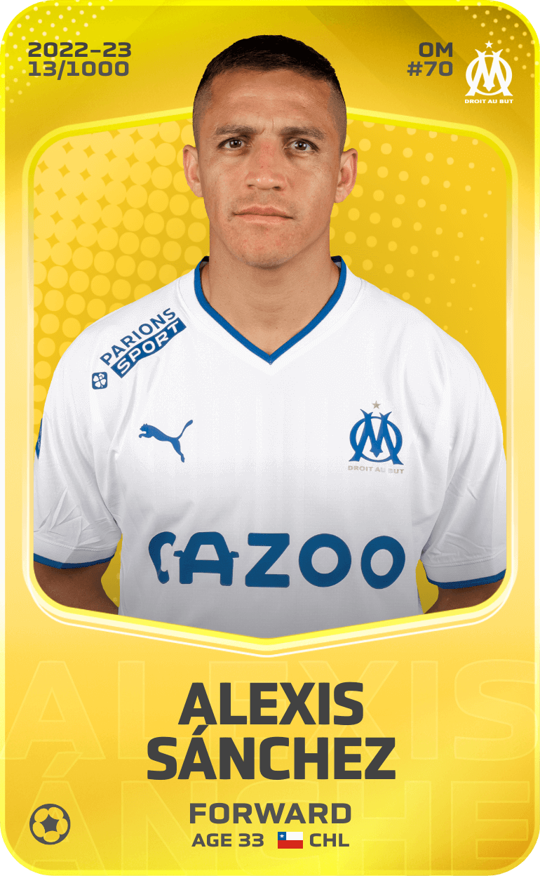 Alexis Sánchez 2022-23 • Limited 13/1000