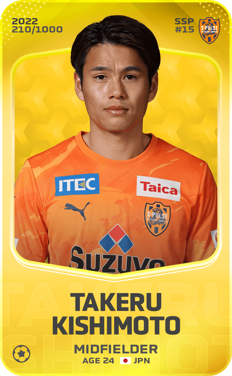 Takeru Kishimoto 2022-23 • Limited 210/1000