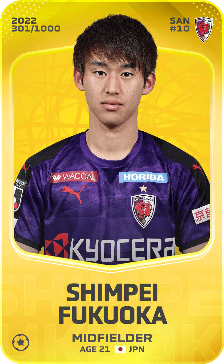 Shimpei Fukuoka 2022-23 • Limited 301/1000