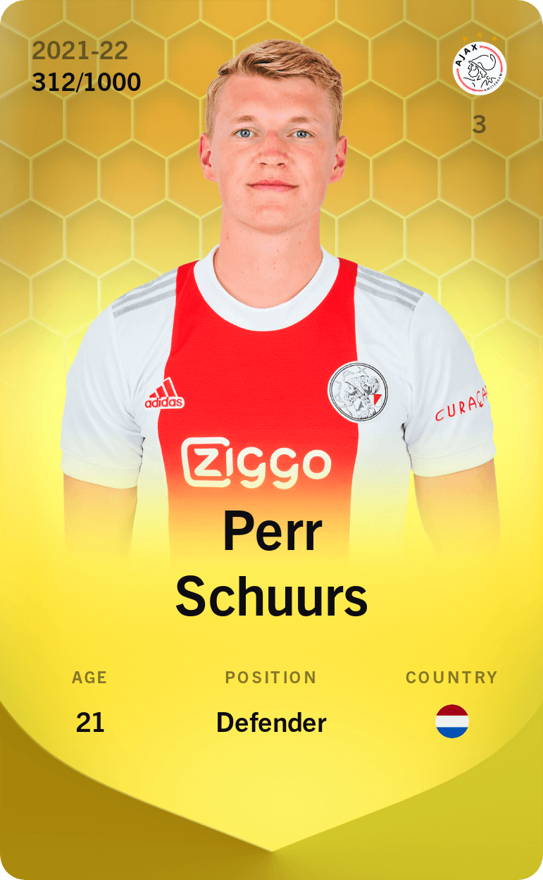 Perr Schuurs 2021-22 • Limited 312/1000