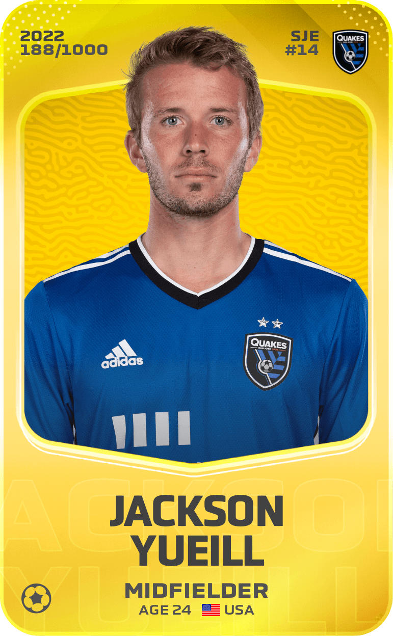 Jackson Yueill 2022-23 • Limited 188/1000
