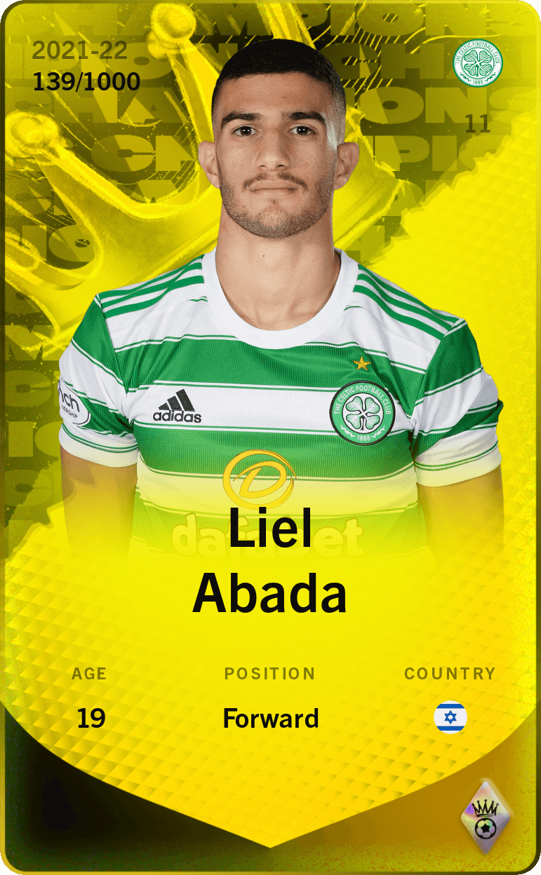 Liel Abada 2021-22 • Limited 139/1000