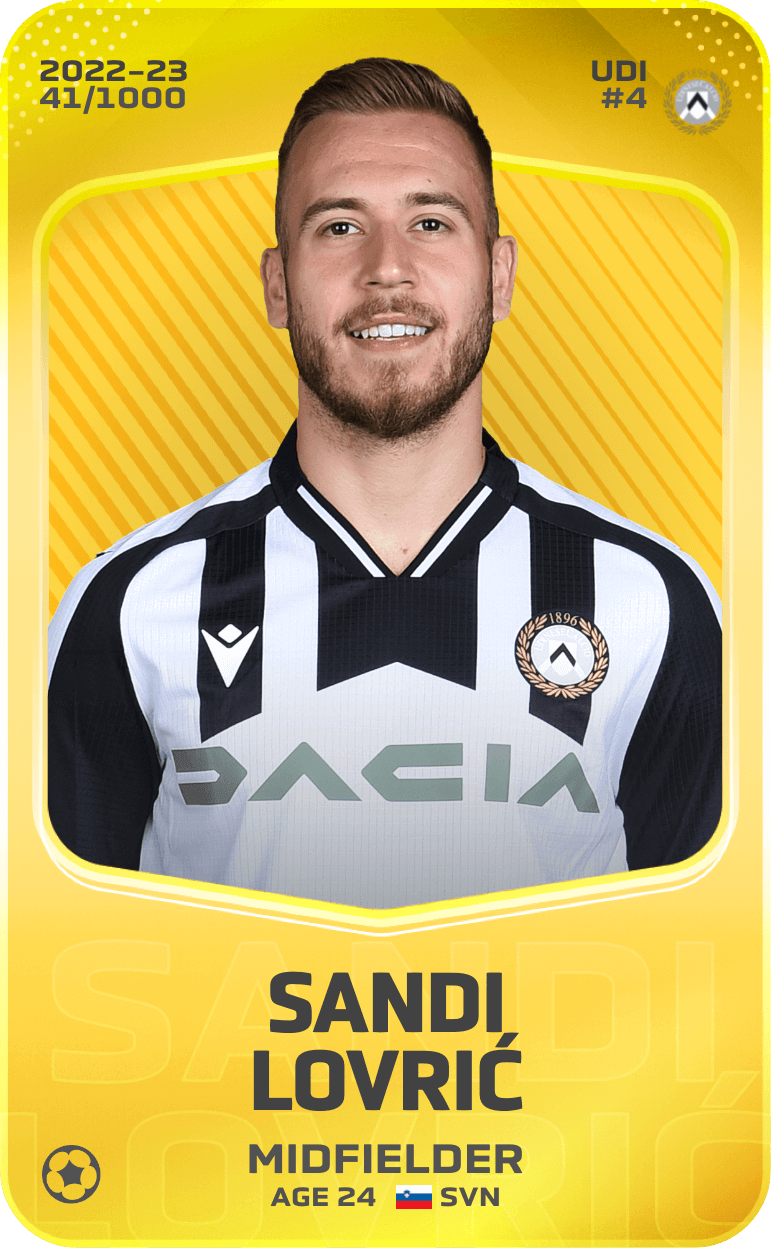 Sandi Lovrić 2022-23 • Limited 41/1000