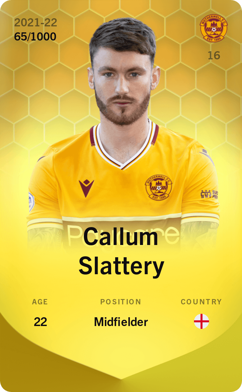 Callum Slattery 2021-22 • Limited 65/1000