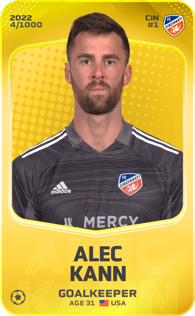 Alec Kann 2022-23 • Limited 4/1000