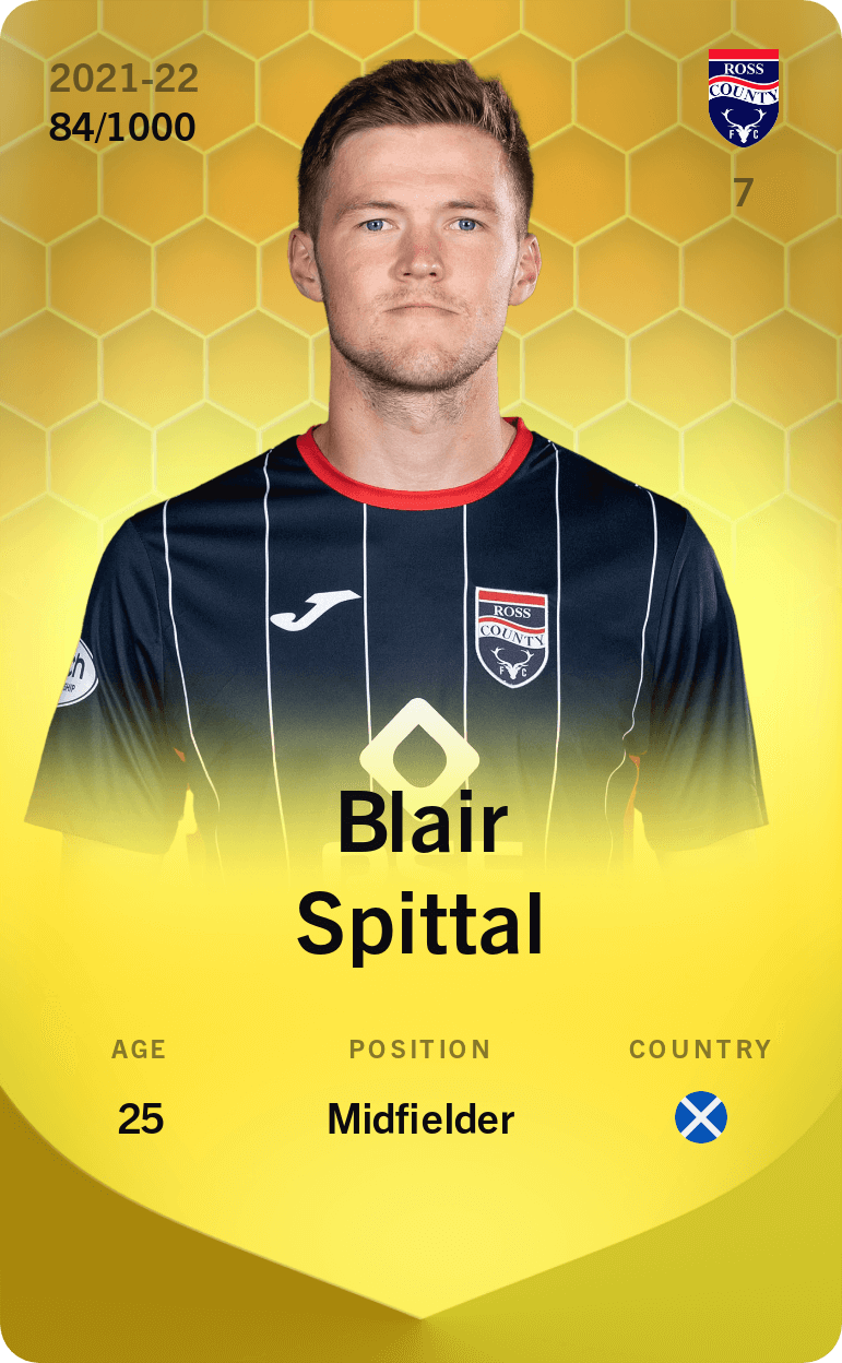 Blair Spittal 2021-22 • Limited 84/1000