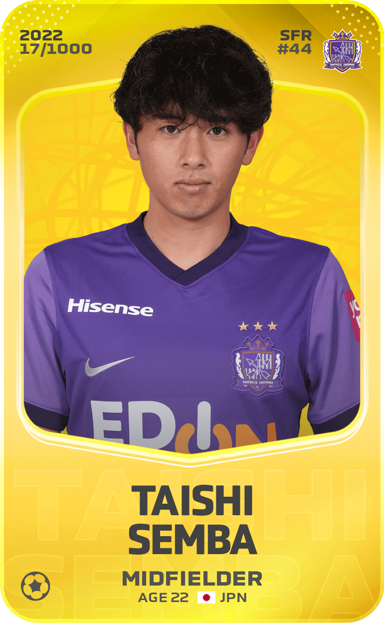 Taishi Semba 2022-23 • Limited 17/1000