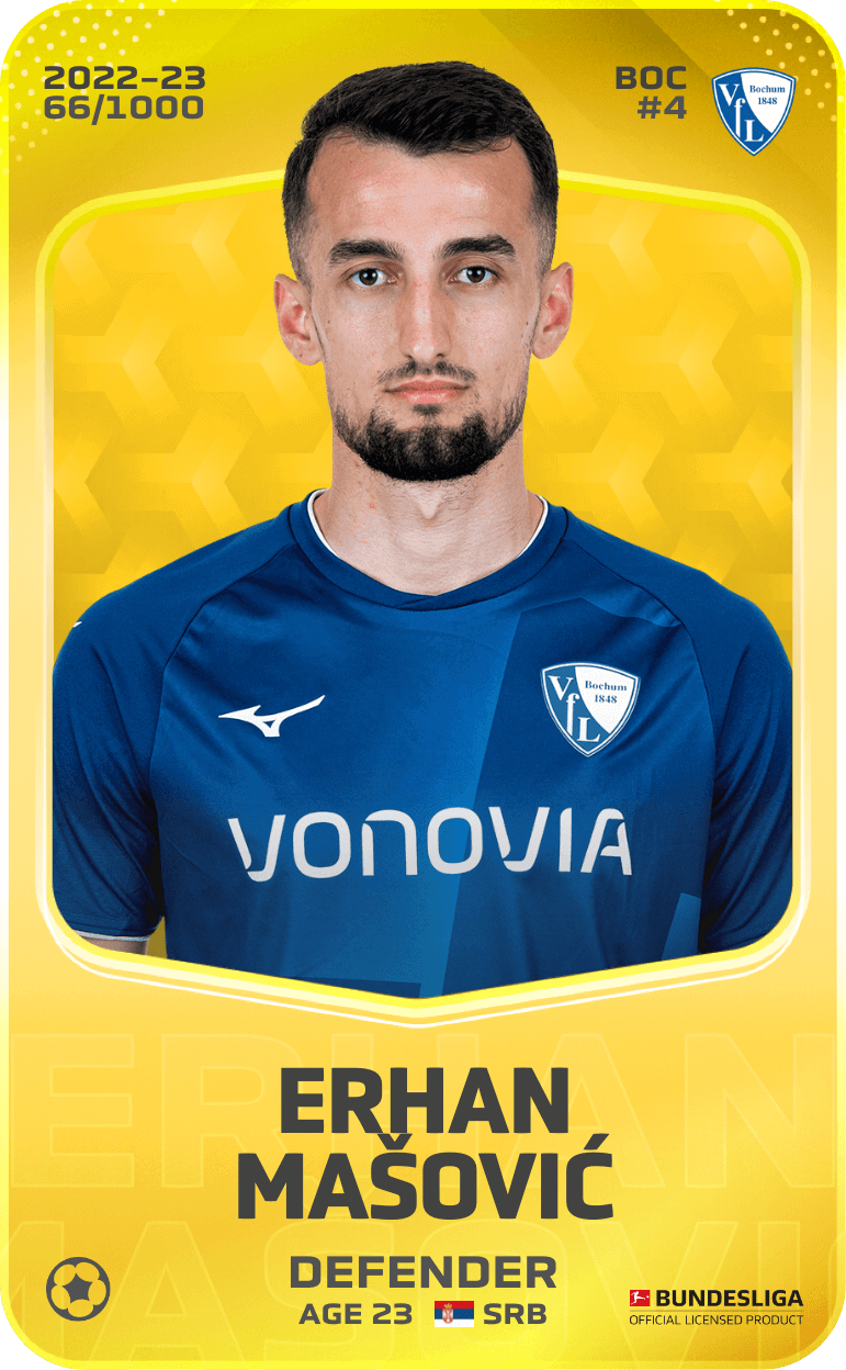 Erhan Mašović 2022-23 • Limited 66/1000