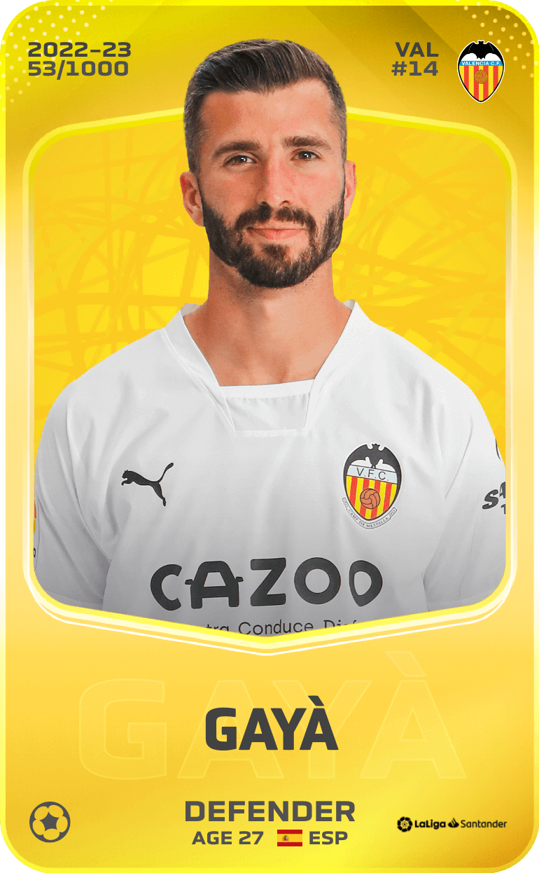 Gayà 2022-23 • Limited 53/1000