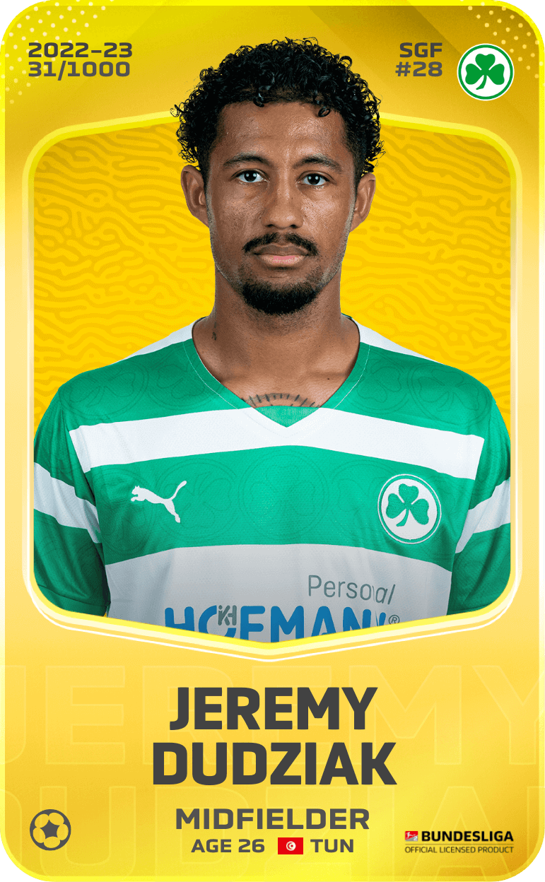Jeremy Dudziak 2022-23 • Limited 31/1000