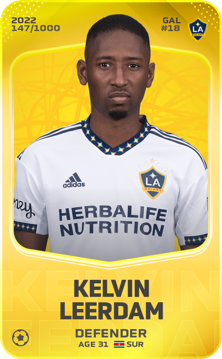 Sorare - Sorare Official - Kelvin Leerdam 2022-23 • Limited 147/1000 - NFT # 77901139940735008506485097731782978176327206139365686166229243316758990299569