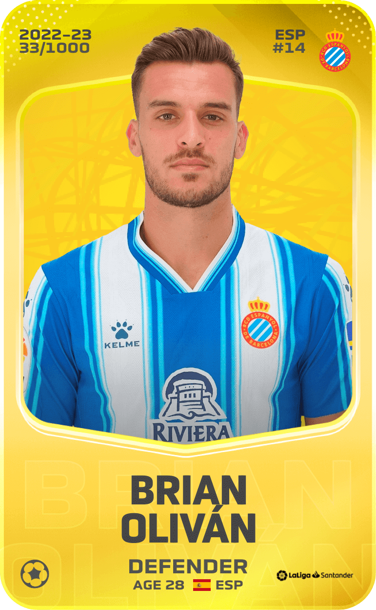 Brian Oliván 2022-23 • Limited 33/1000