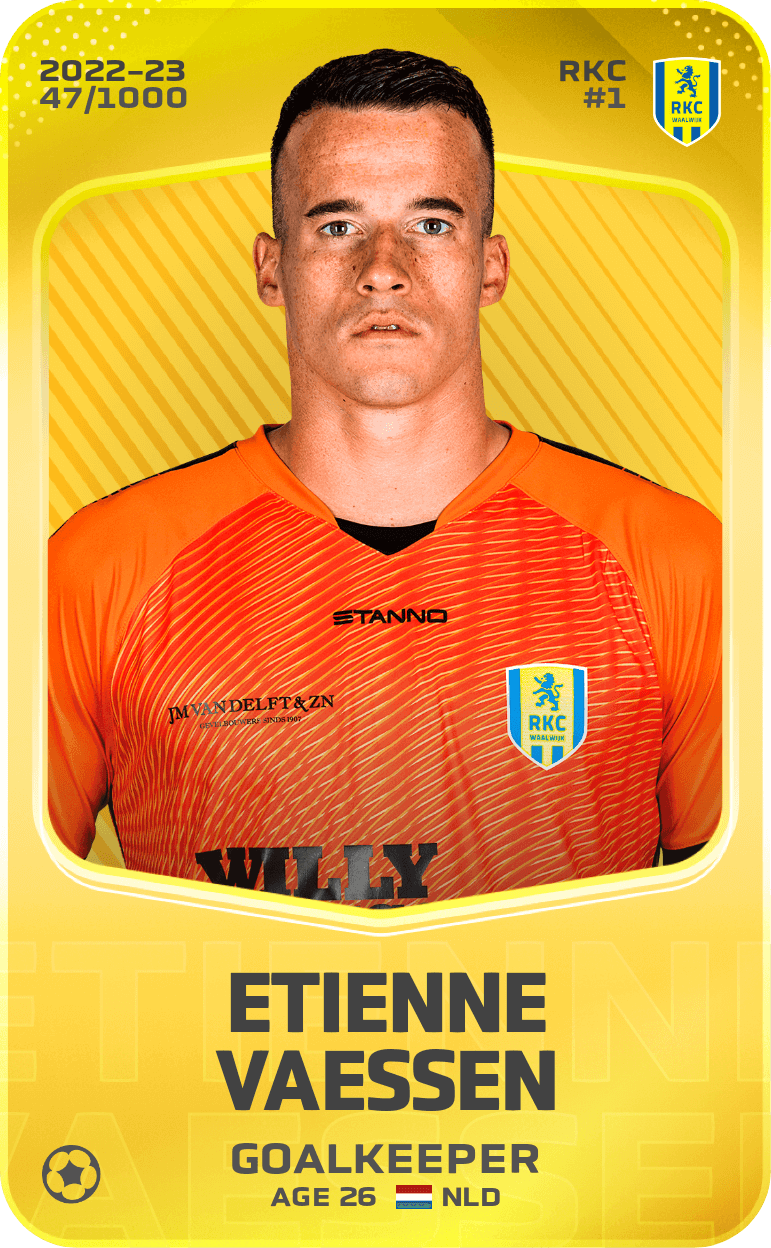 Etienne Vaessen 2022-23 • Limited 47/1000