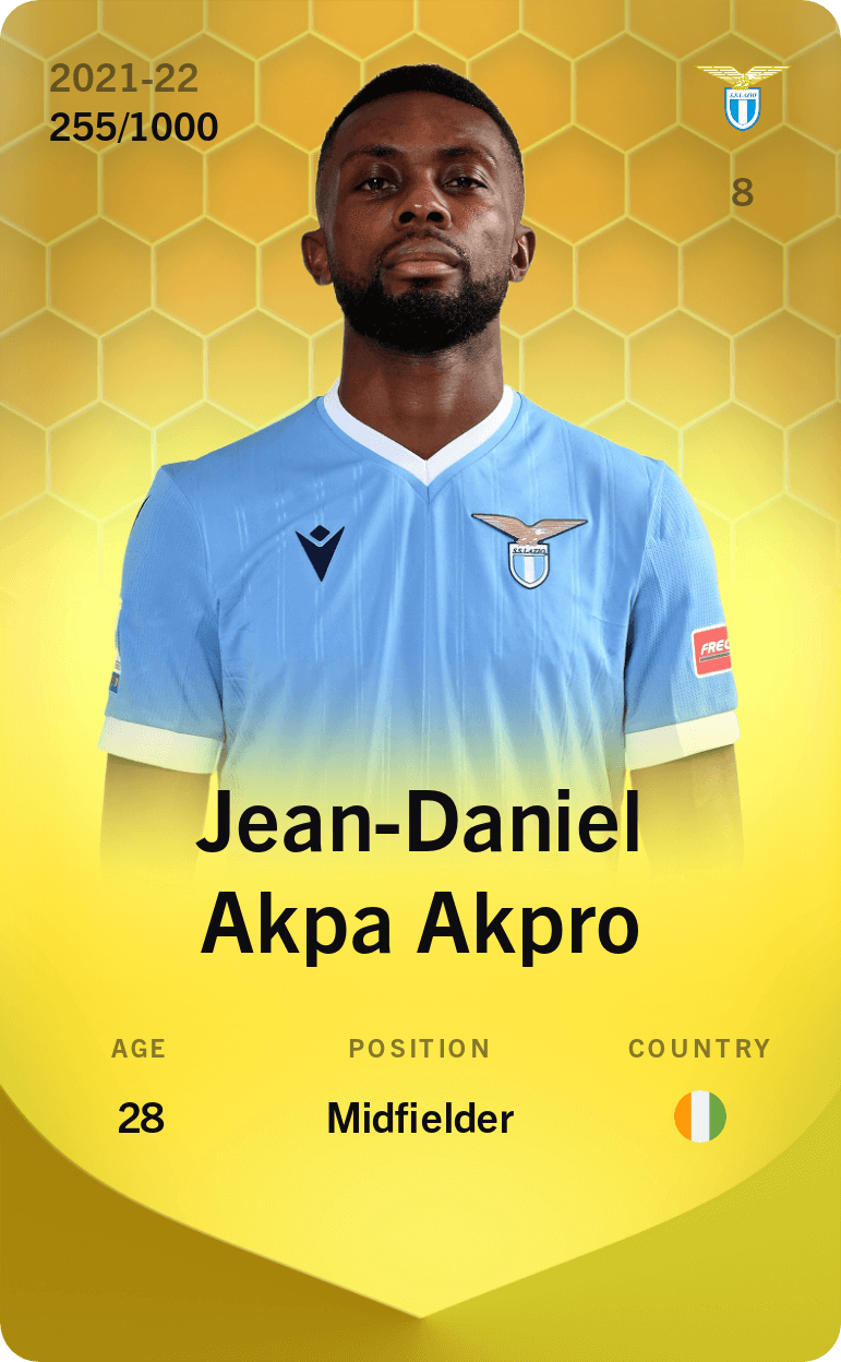 Jean-Daniel Akpa Akpro 2021-22 • Limited 255/1000
