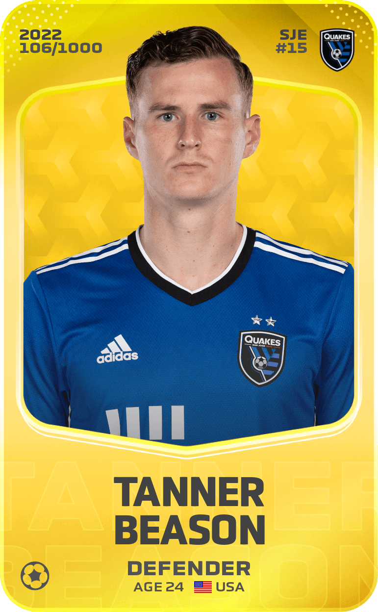 Tanner Beason 2022-23 • Limited 106/1000