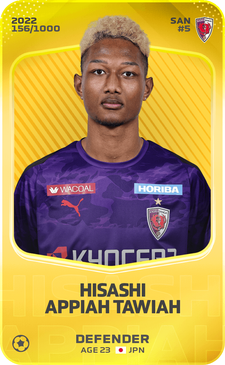 Hisashi Appiah Tawiah 2022-23 • Limited 156/1000