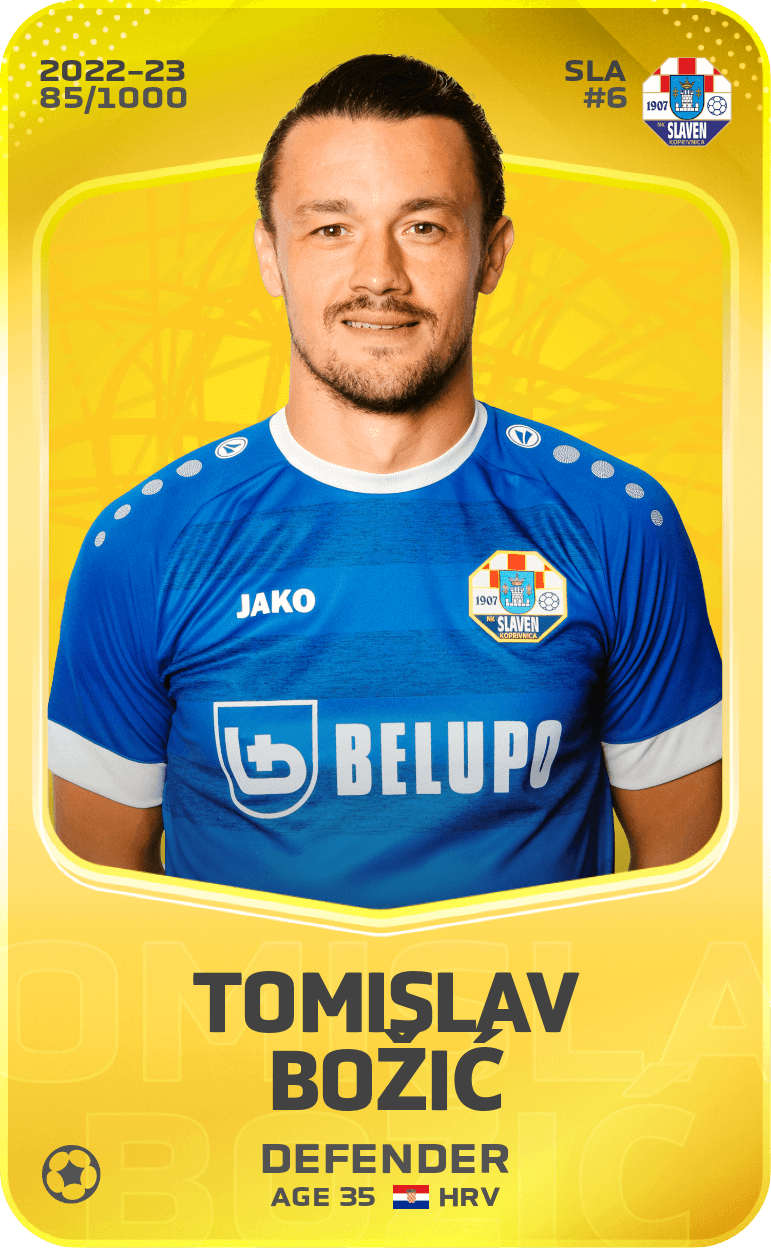 Tomislav Božić 2022-23 • Limited 85/1000