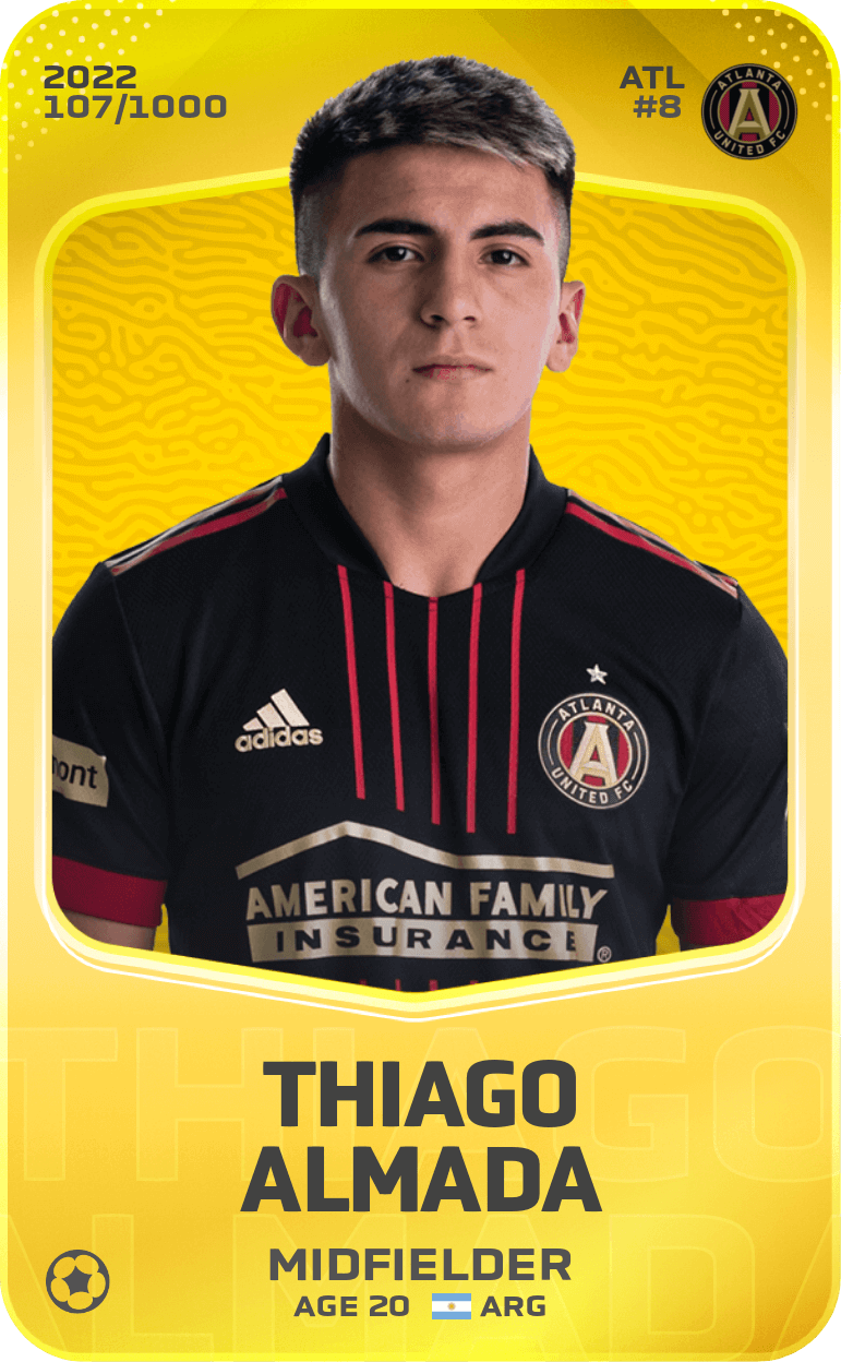 Thiago Almada 2022-23 • Limited 107/1000