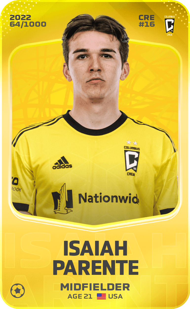Isaiah Parente 2022-23 • Limited 64/1000