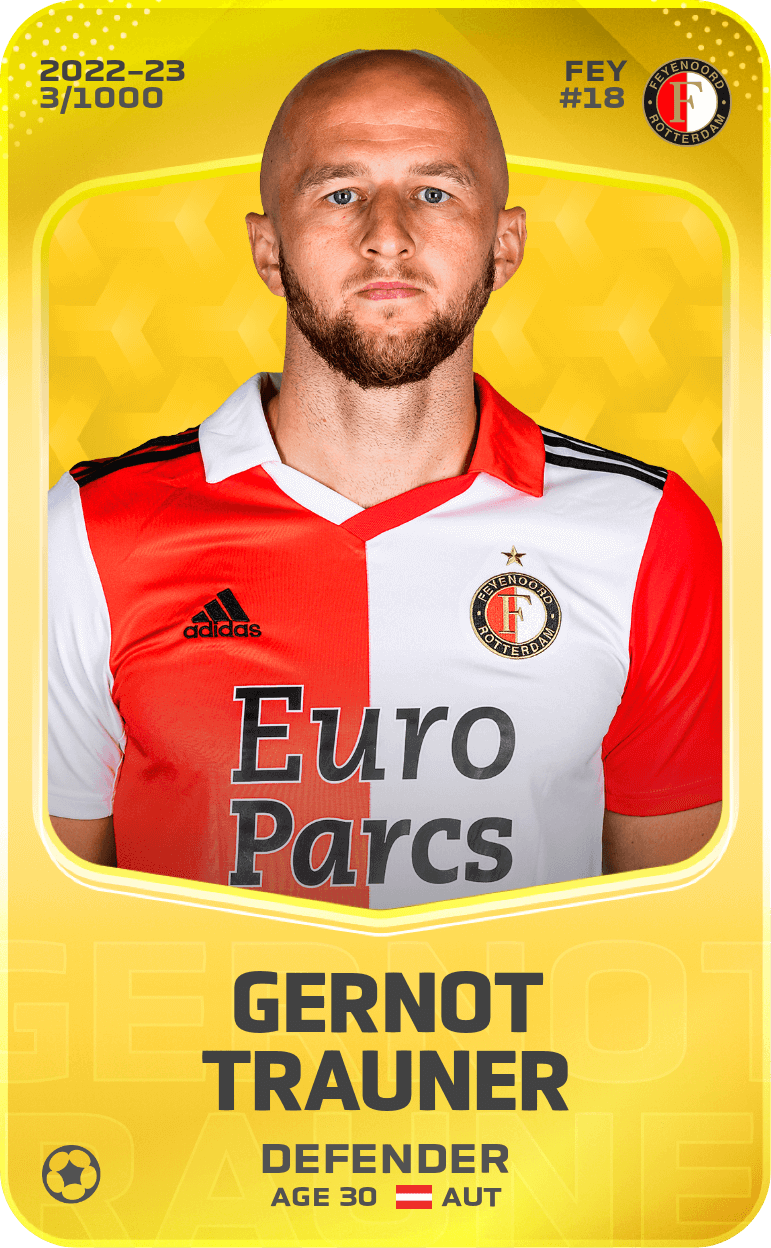Gernot Trauner 2022-23 • Limited 3/1000