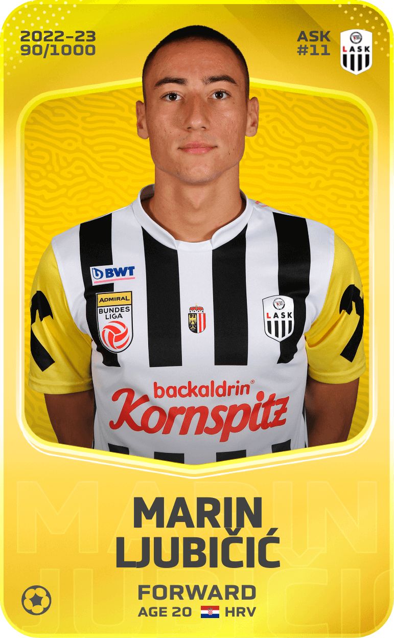 Marin Ljubičić 2022-23 • Limited 90/1000