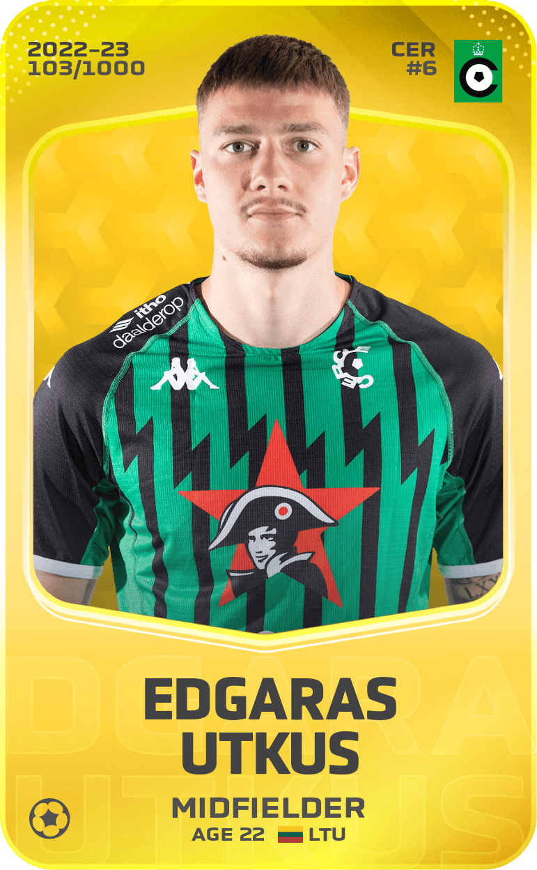 Edgaras Utkus 2022-23 • Limited 103/1000