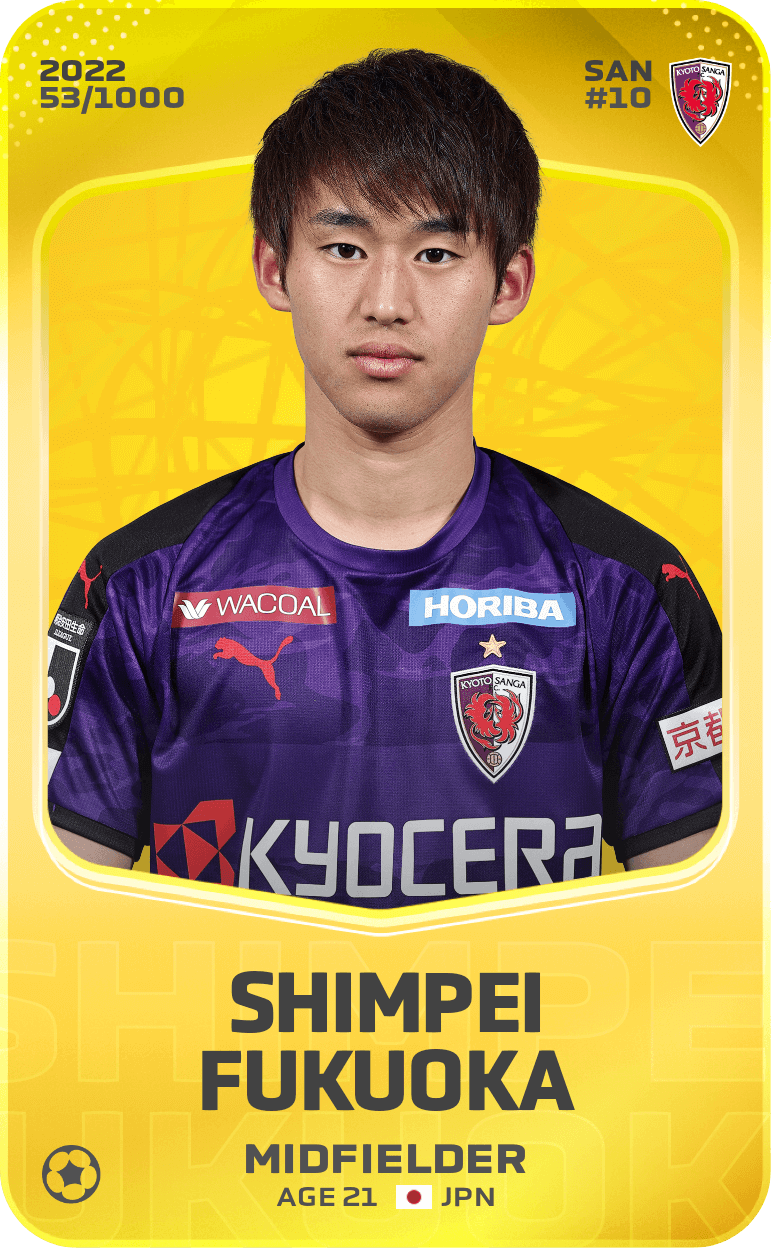 Shimpei Fukuoka 2022-23 • Limited 53/1000