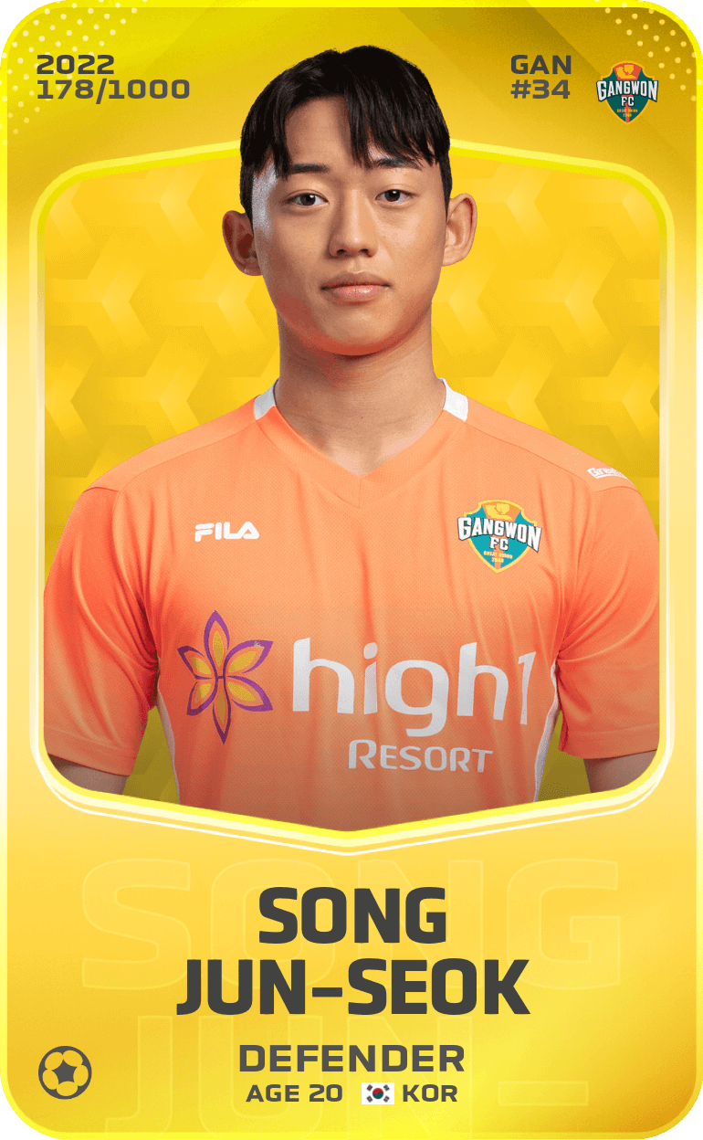Song Jun-Seok 2022-23 • Limited 178/1000