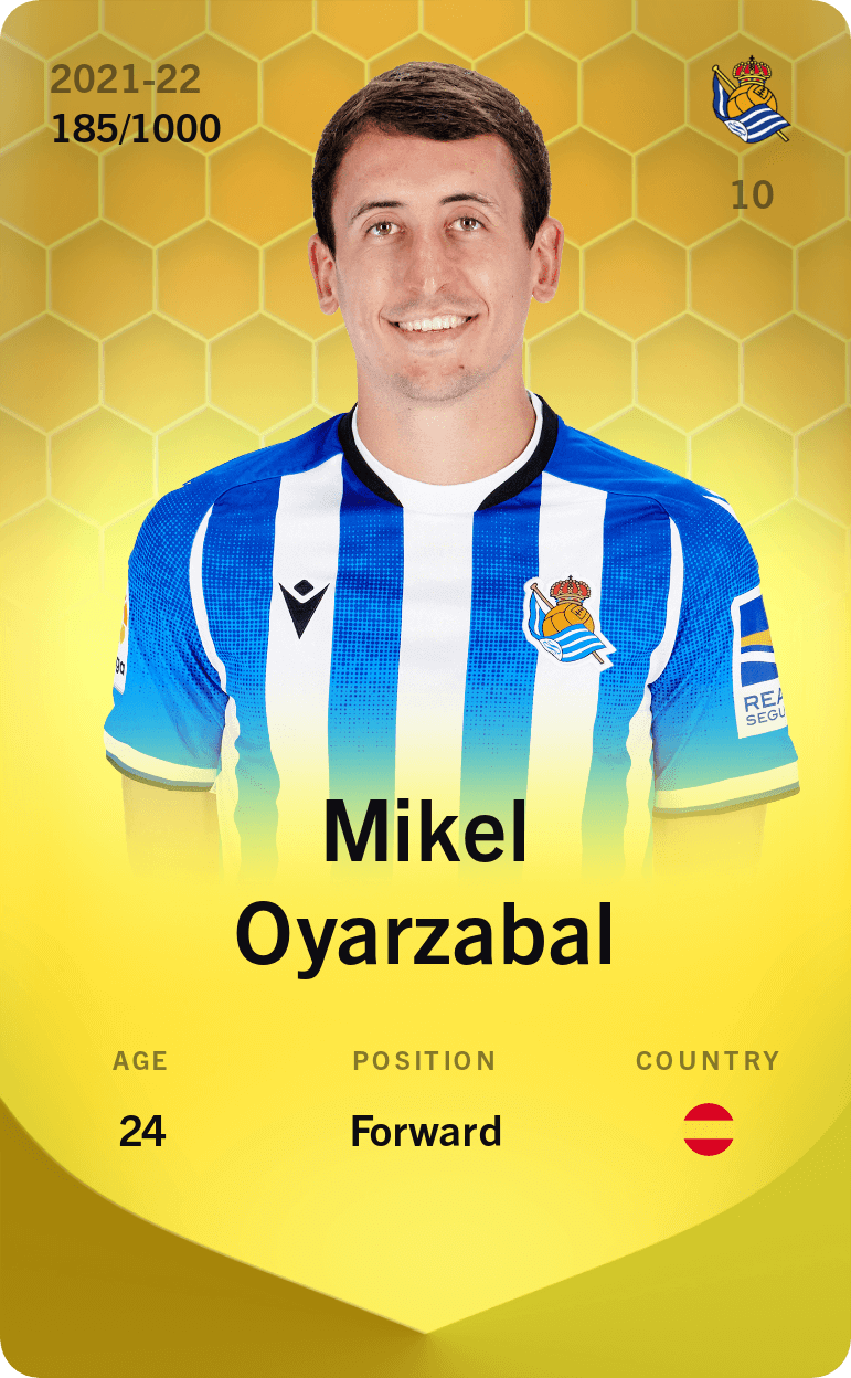 Mikel Oyarzabal 2021-22 • Limited 185/1000