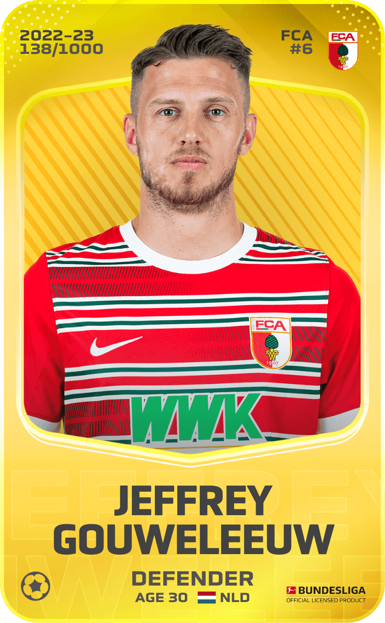 Jeffrey Gouweleeuw 2022-23 • Limited 138/1000