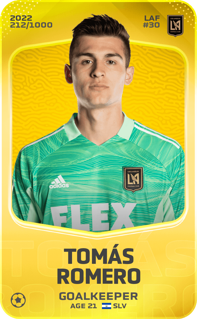 Tomás Romero 2022-23 • Limited 212/1000