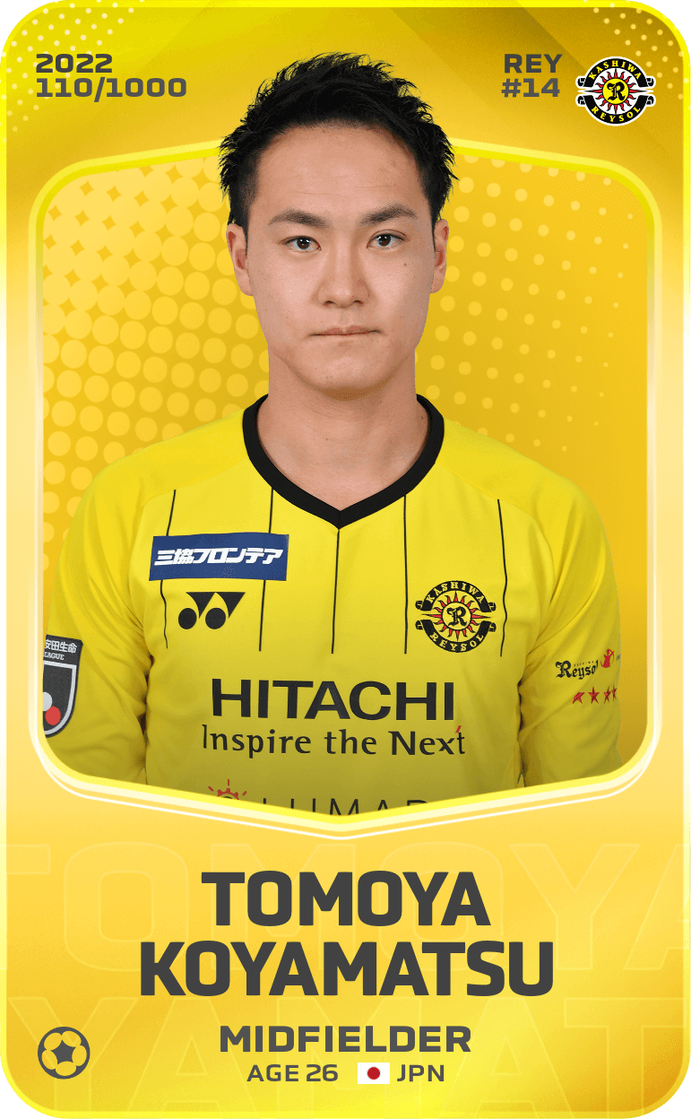 Tomoya Koyamatsu 2022-23 • Limited 110/1000
