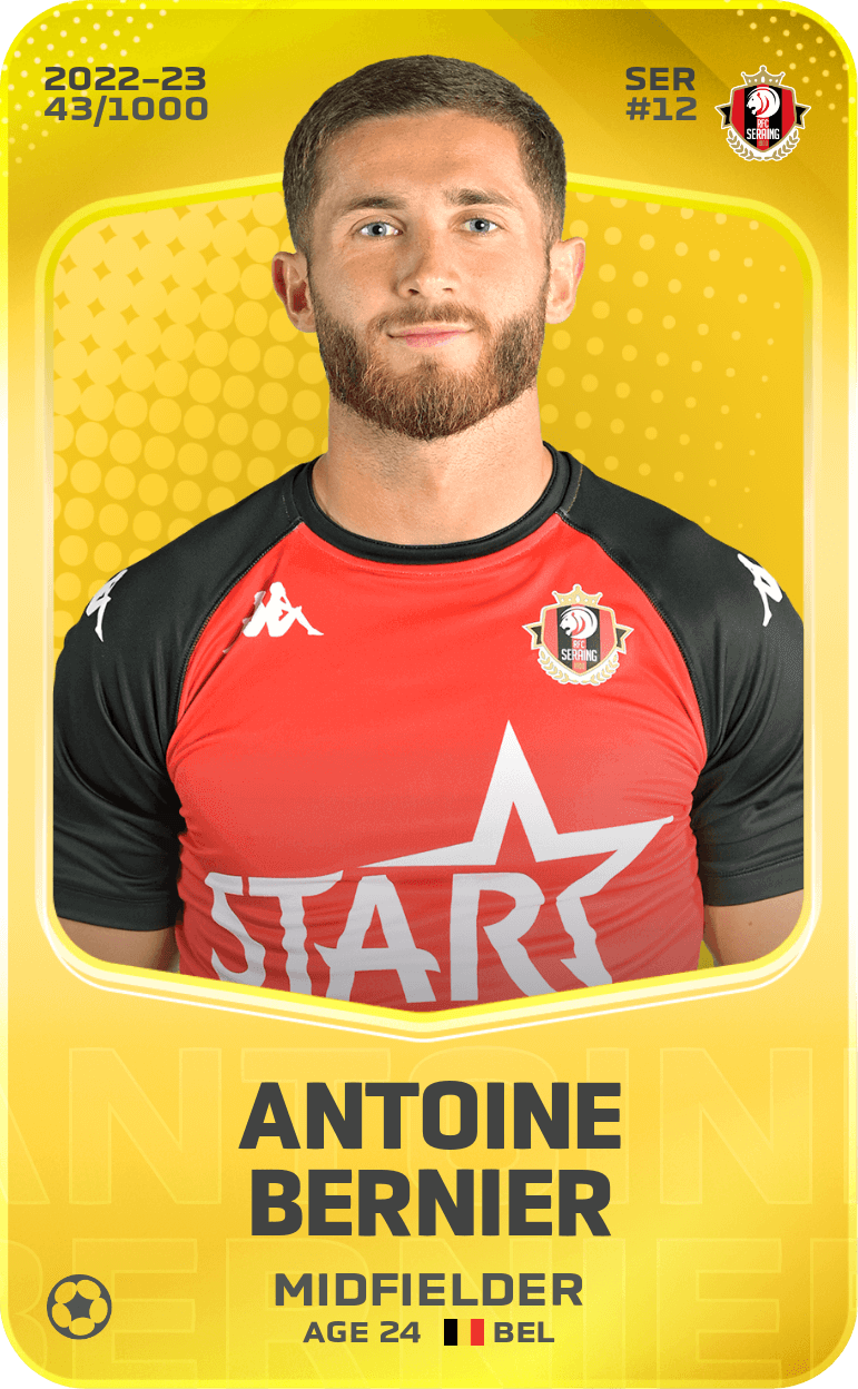 Antoine Bernier 2022-23 • Limited 43/1000
