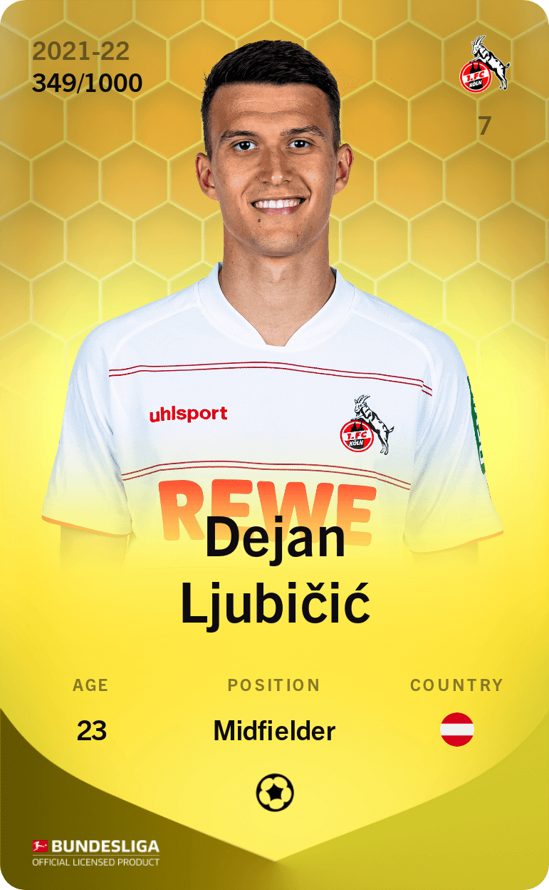 Dejan Ljubičić 2021-22 • Limited 349/1000