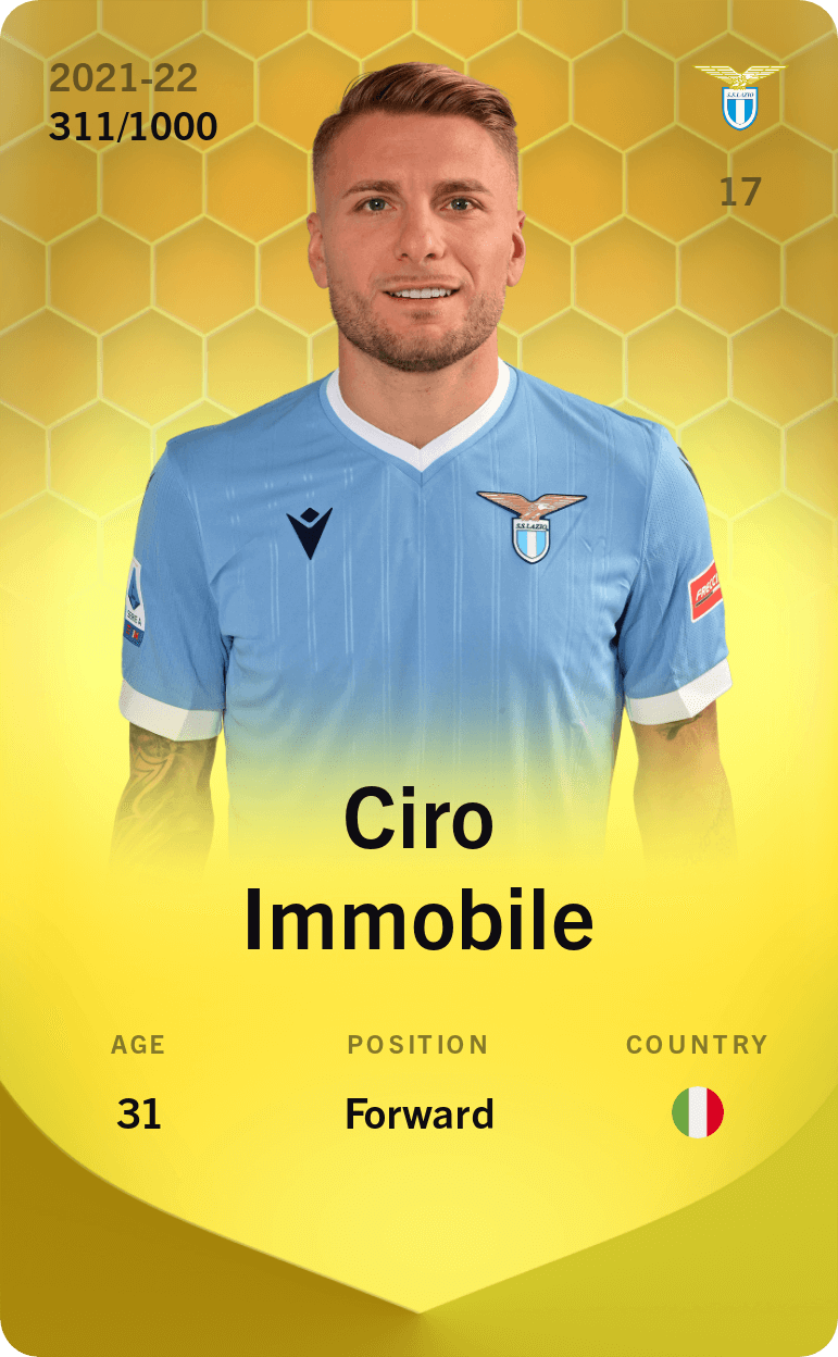 Ciro Immobile 2021-22 • Limited 311/1000