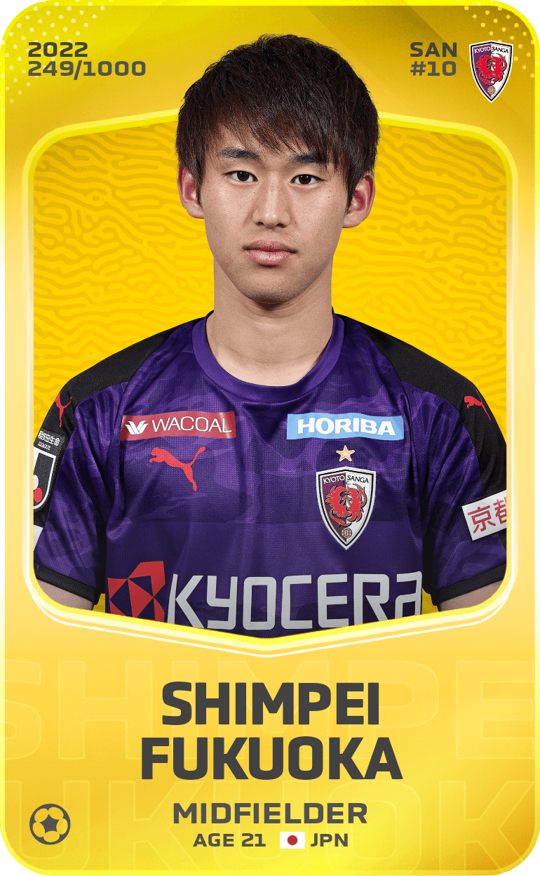 Shimpei Fukuoka 2022-23 • Limited 249/1000