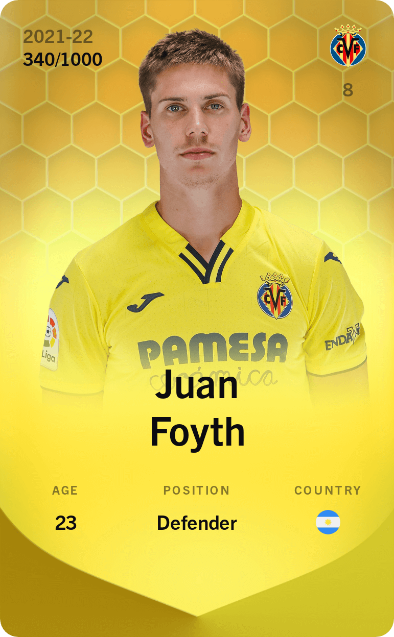 Juan Foyth 2021-22 • Limited 340/1000