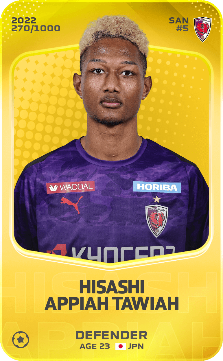 Hisashi Appiah Tawiah 2022-23 • Limited 270/1000