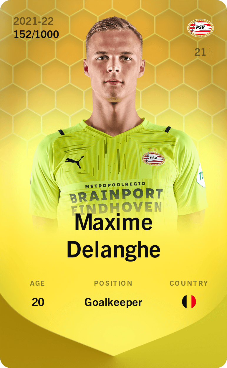 Maxime Delanghe 2021-22 • Limited 152/1000