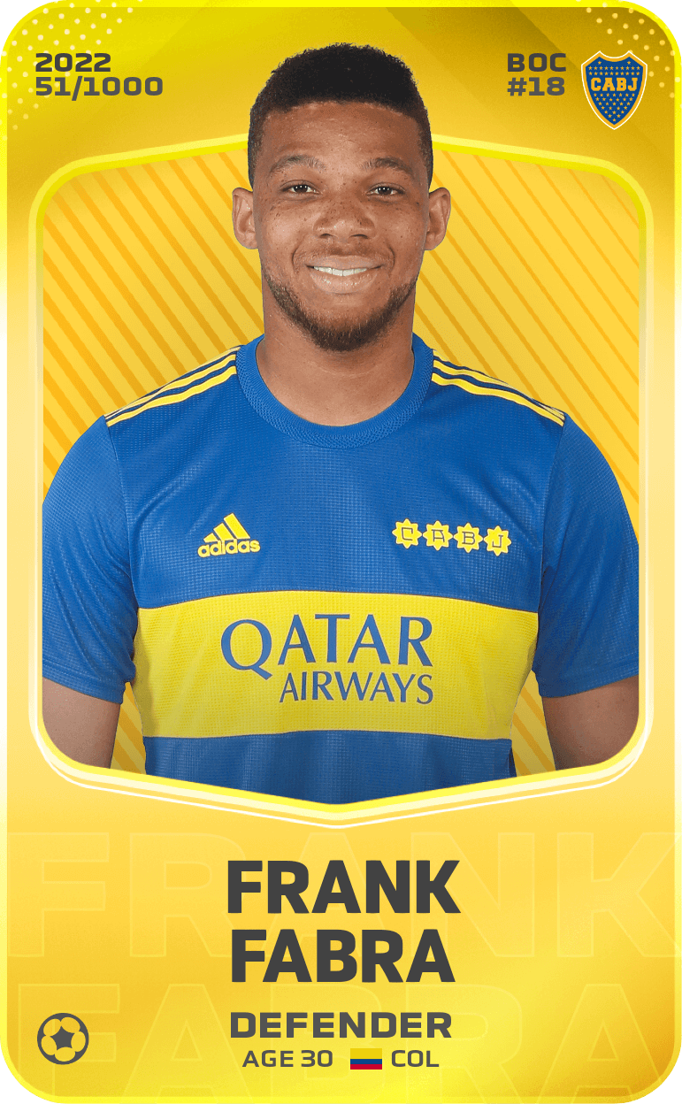 Frank Fabra 2022-23 • Limited 51/1000