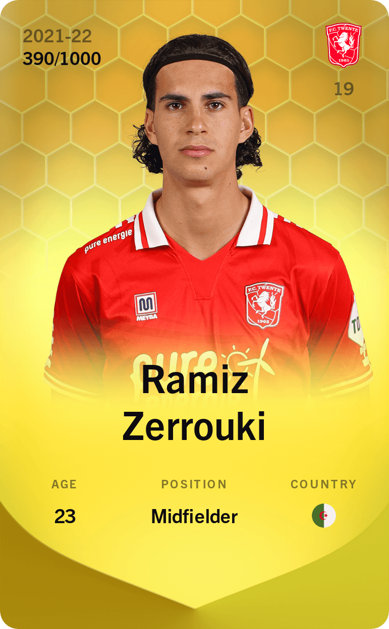 Ramiz Zerrouki 2021-22 • Limited 390/1000
