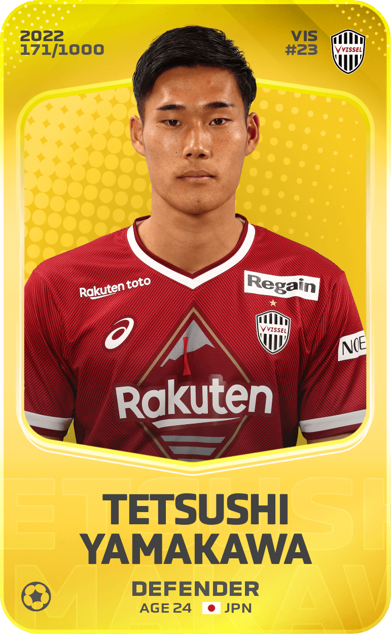 Tetsushi Yamakawa 2022-23 • Limited 171/1000