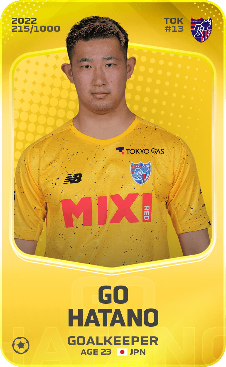 Go Hatano 2022-23 • Limited 215/1000