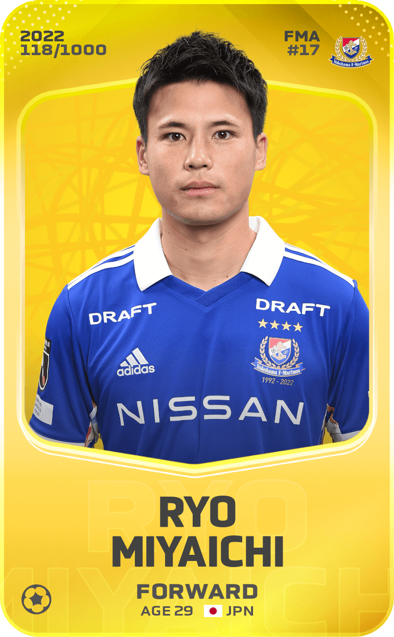 Ryo Miyaichi 2022-23 • Limited 118/1000