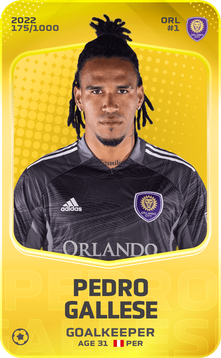 Pedro Gallese 2022-23 • Limited 175/1000
