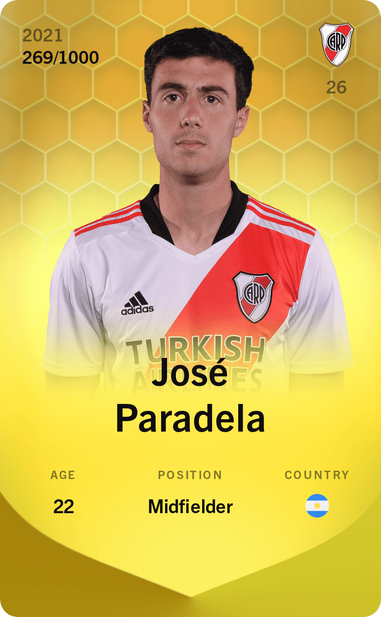 José Paradela 2021-22 • Limited 269/1000