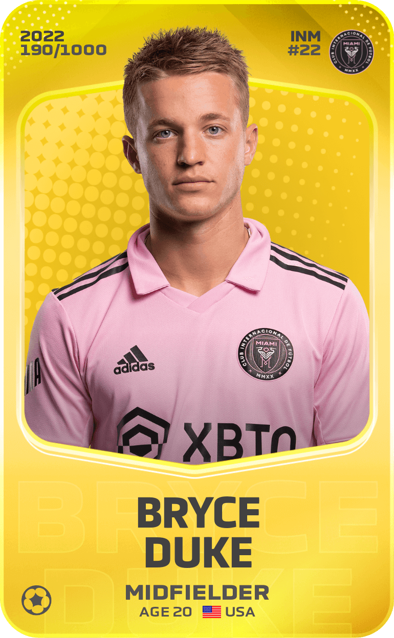Bryce Duke 2022-23 • Limited 190/1000