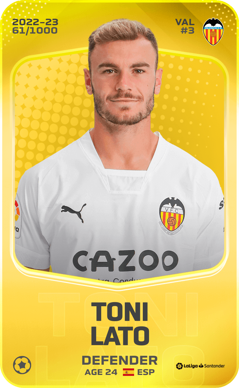 Toni Lato 2022-23 • Limited 61/1000